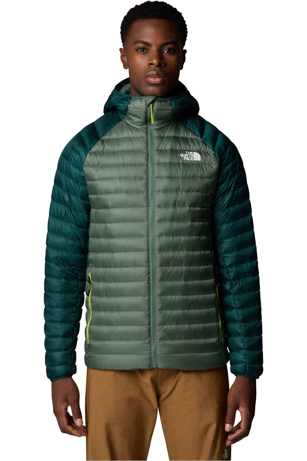 The North Face chaqueta outdoor hombre BETTAFORCA VERDE vista frontal