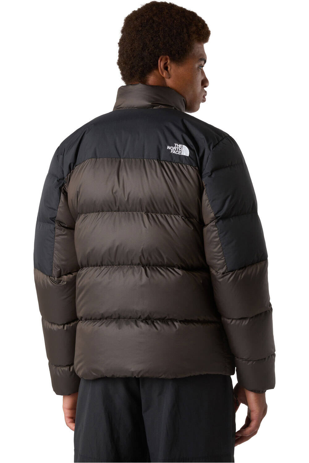 The North Face chaqueta outdoor hombre DIABLO DOWN 2.0 MARRON vista trasera