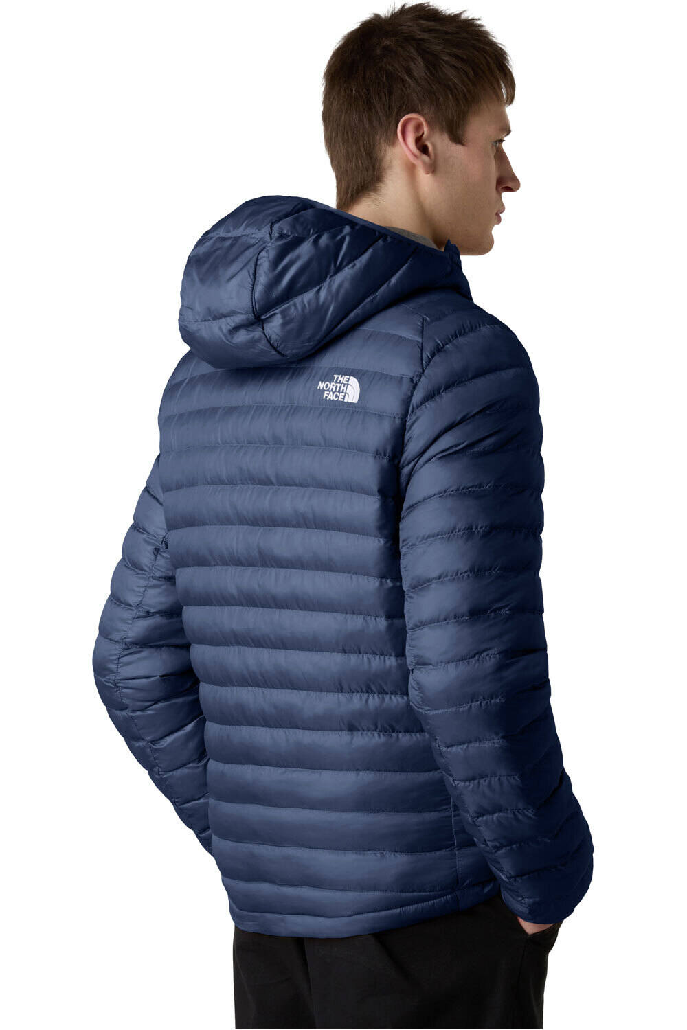 The North Face chaqueta outdoor hombre HUILA SYNTHETIC AZUL vista trasera