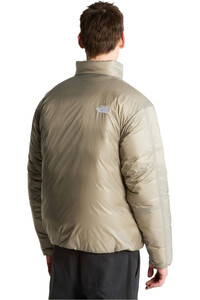 The North Face chaqueta outdoor hombre M PERTEX EXPLORE JACKET GRIS vista trasera