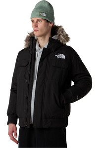 The North Face chaqueta outdoor hombre MCMURDO NEGRO vista detalle