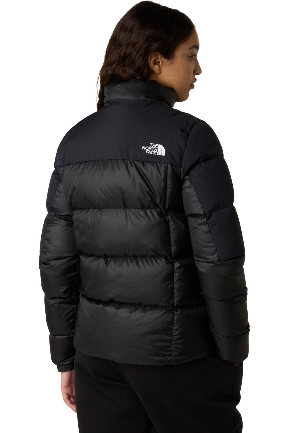 The North Face chaqueta outdoor mujer DIABLO DOWN 2.0 NEGRO vista trasera