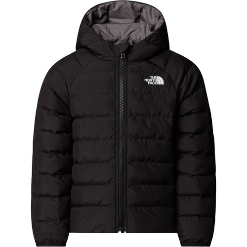 The North Face chaqueta outdoor niño REVERSIBLE PERRITO NEGRO