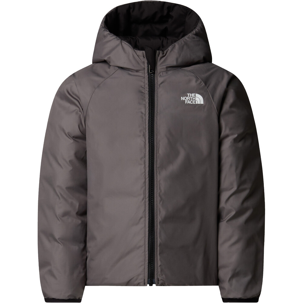 The North Face chaqueta outdoor niño REVERSIBLE PERRITO NEGRO 05