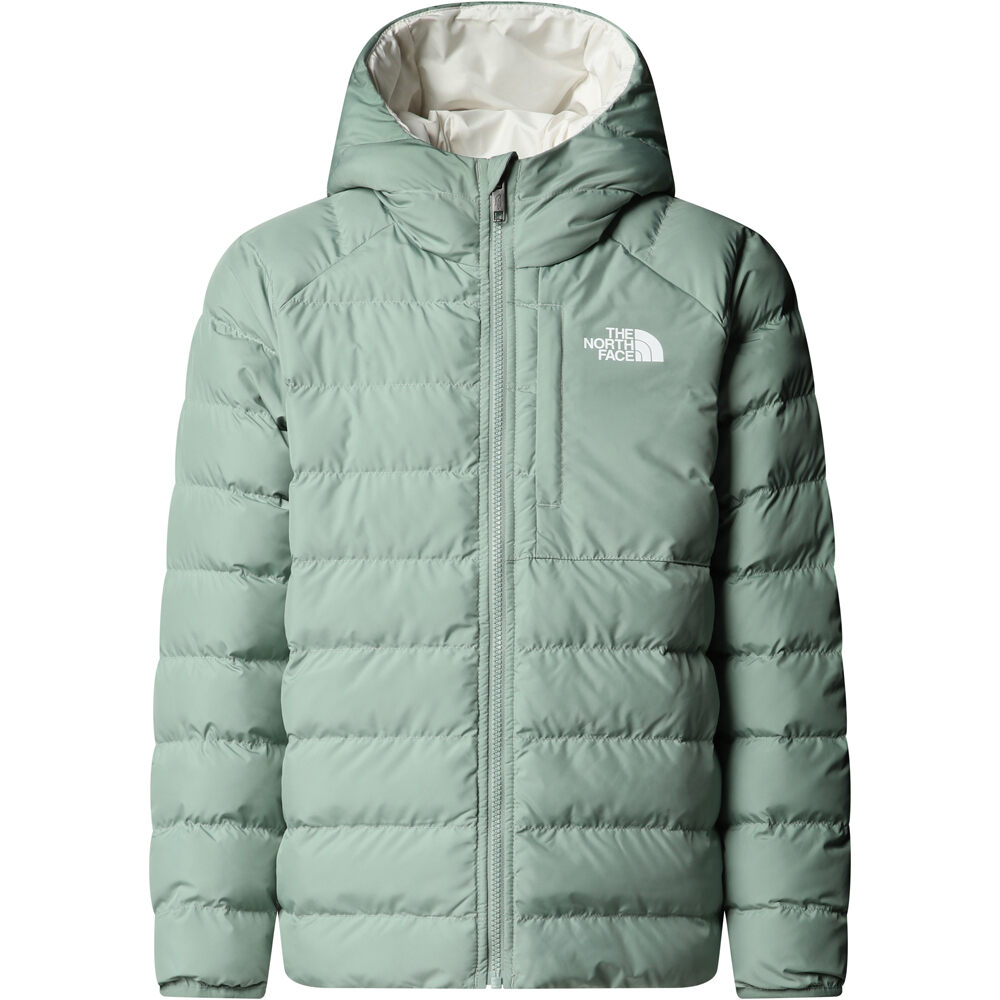 The North Face chaqueta outdoor niño REVERSIBLE PERRITO VERDE 04