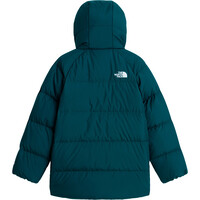 The North Face chaqueta outdoor niño TEEN NORTH DOWN FLEECE LINED SHORT PARKA VERDE 03