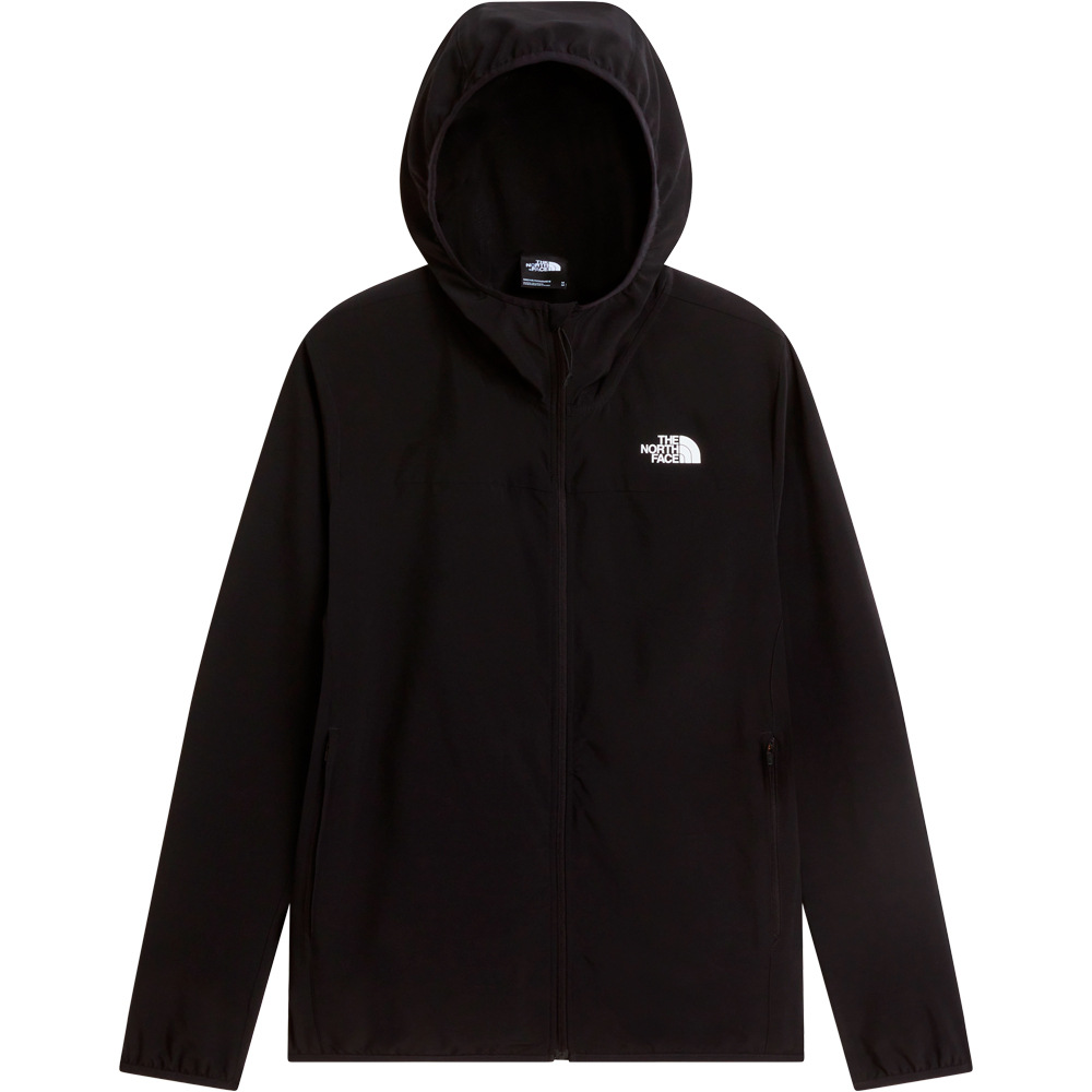 The North Face chaqueta softshell hombre M 24/7 WOVEN JACKET 2.0 NEGRO 03