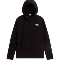 The North Face chaqueta softshell hombre M 24/7 WOVEN JACKET 2.0 NEGRO 03