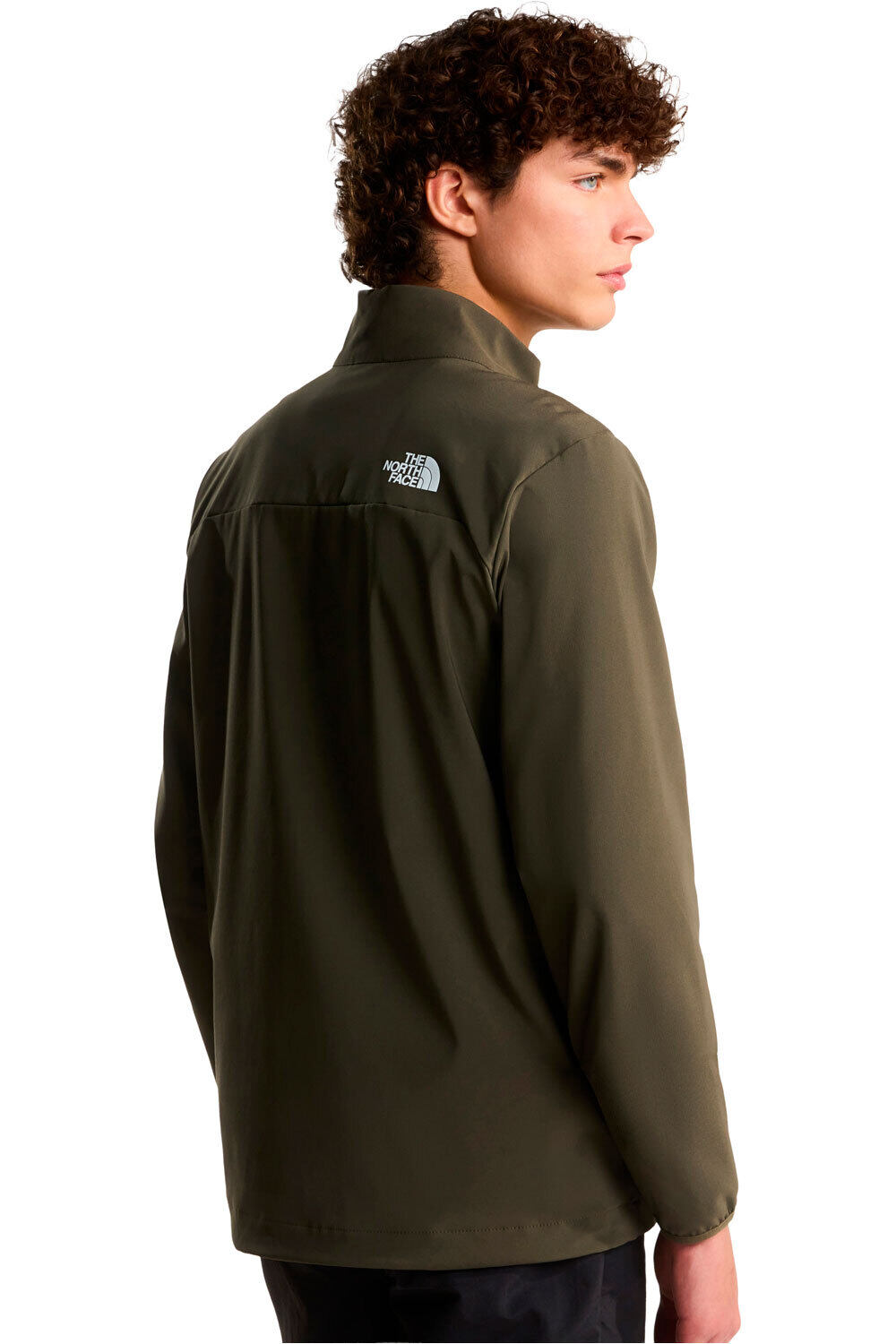 The North Face chaqueta softshell hombre NIMBLE 2 MARRON vista trasera