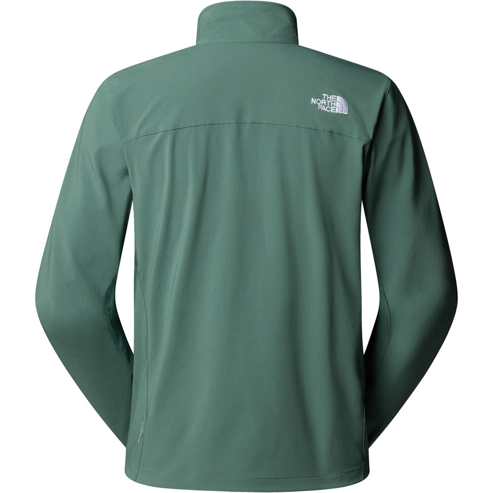 The North Face chaqueta softshell hombre NIMBLE VERDE 04