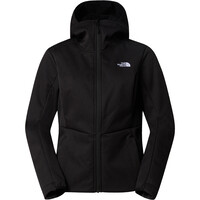 The North Face chaqueta softshell mujer QUEST HIGHLOFT NEGRO 03