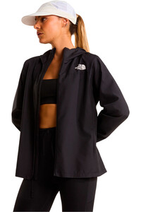 The North Face CHAQUETA TRAIL RUNNING MUJER FONTANALES NEGRO vista detalle