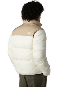 The North Face chaquetas hombre SAIKURU BLANCO vista trasera