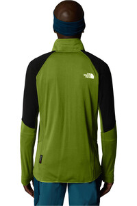 The North Face forro polar hombre BOLT POLARTEC GRIS vista trasera