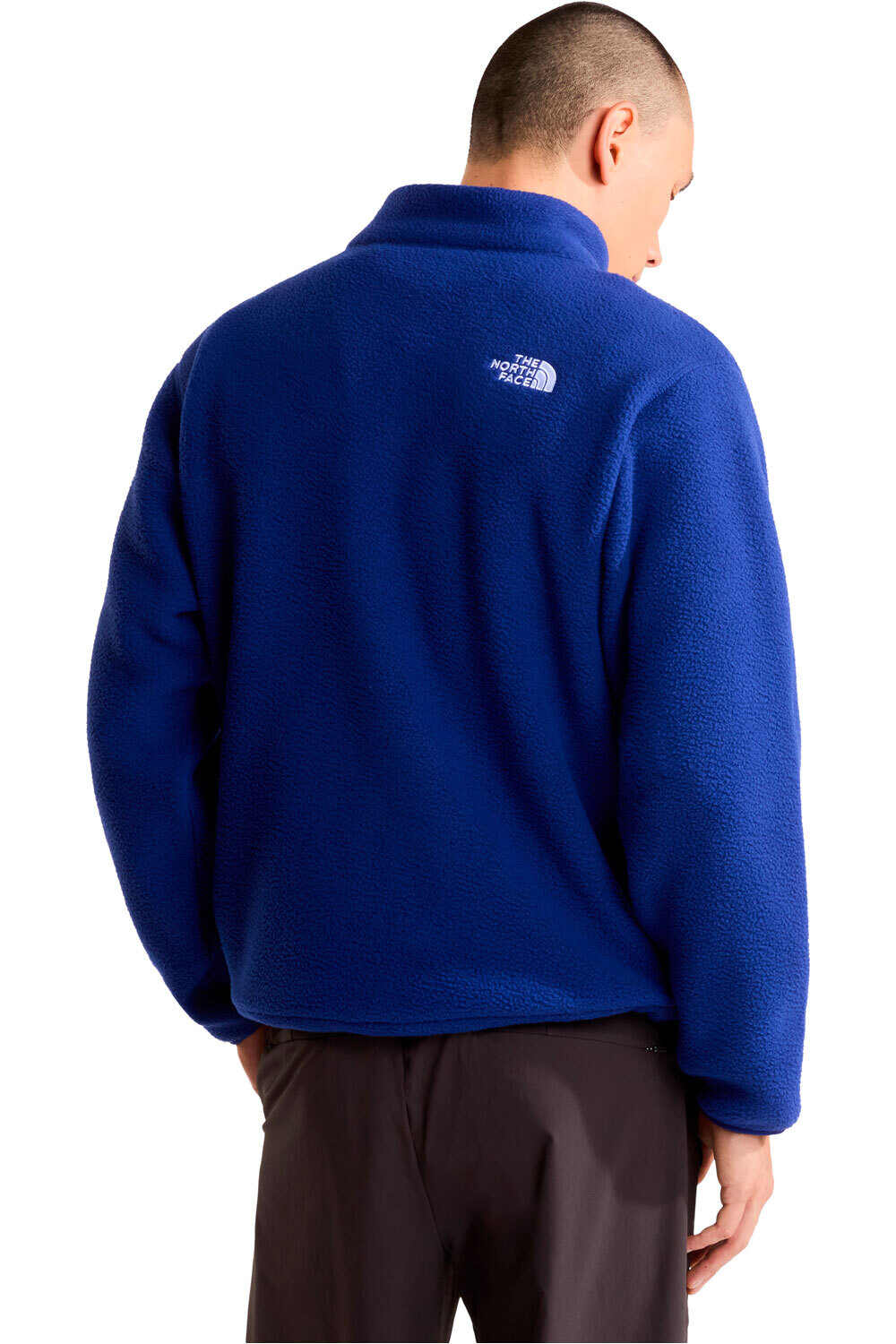 The North Face forro polar hombre FLEESKI AZUL vista trasera