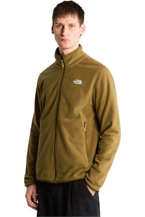The North Face forro polar hombre GLACIER MARRON
