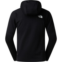 The North Face forro polar hombre M POLARTEC POWERGRID STORMGAP HOODIE MARRON 04