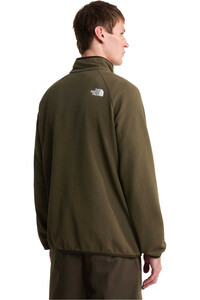 The North Face forro polar hombre PACKABLE KECHA MARRON vista trasera