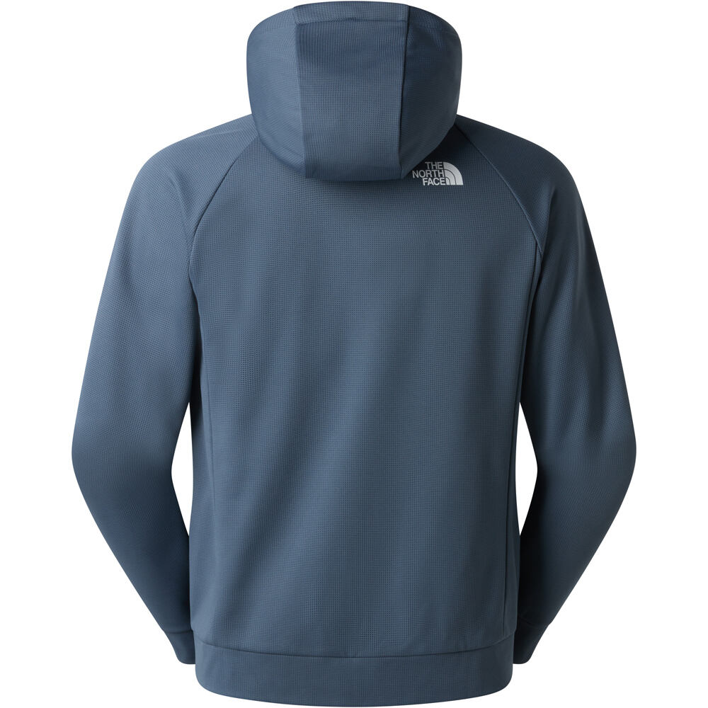 The North Face forro polar hombre REAXION 2.0 GRIS 03
