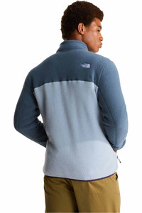 The North Face forro polar hombre YUMIORI GRIS vista trasera