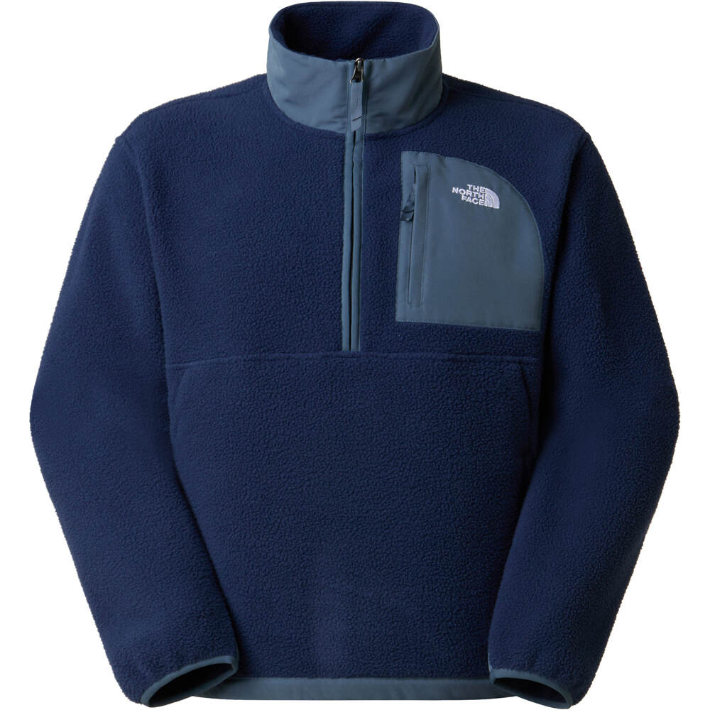 The North Face forro polar hombre YUMIORI OFF PEAK AZUL vista detalle