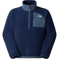 The North Face forro polar hombre YUMIORI OFF PEAK AZUL vista detalle