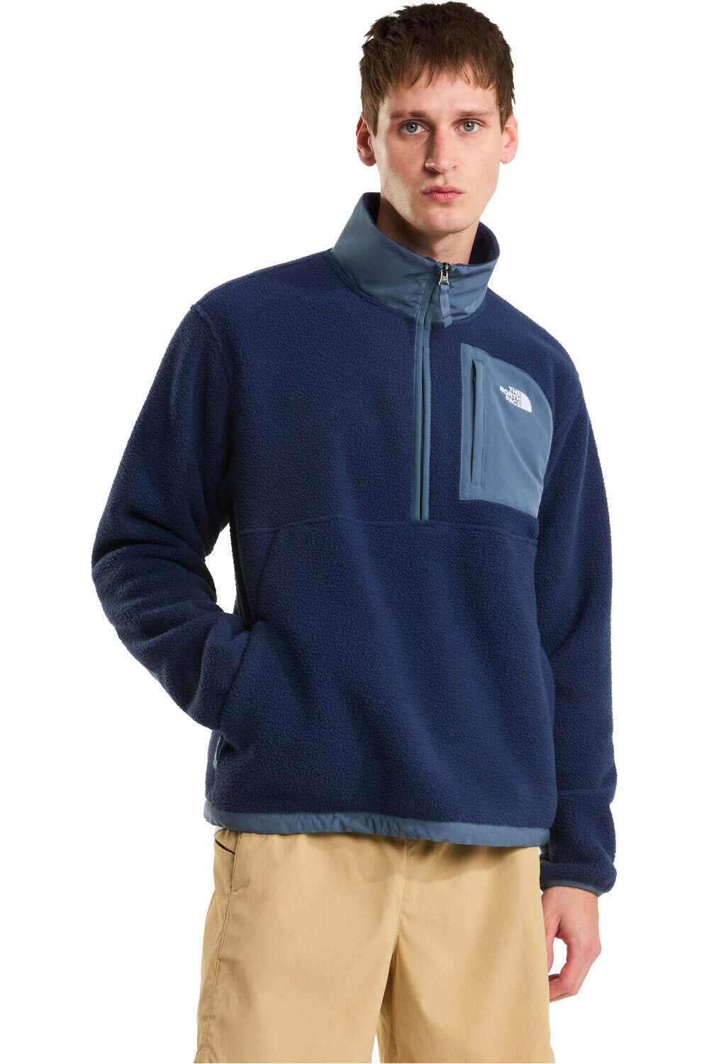 The North Face forro polar hombre YUMIORI OFF PEAK AZUL vista frontal
