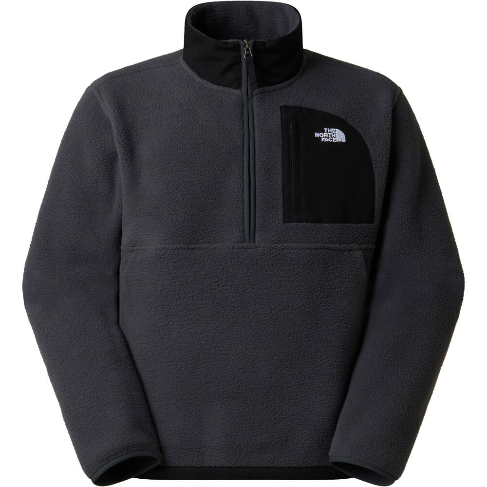 The North Face forro polar hombre YUMIORI OFF PEAK GRIS vista detalle