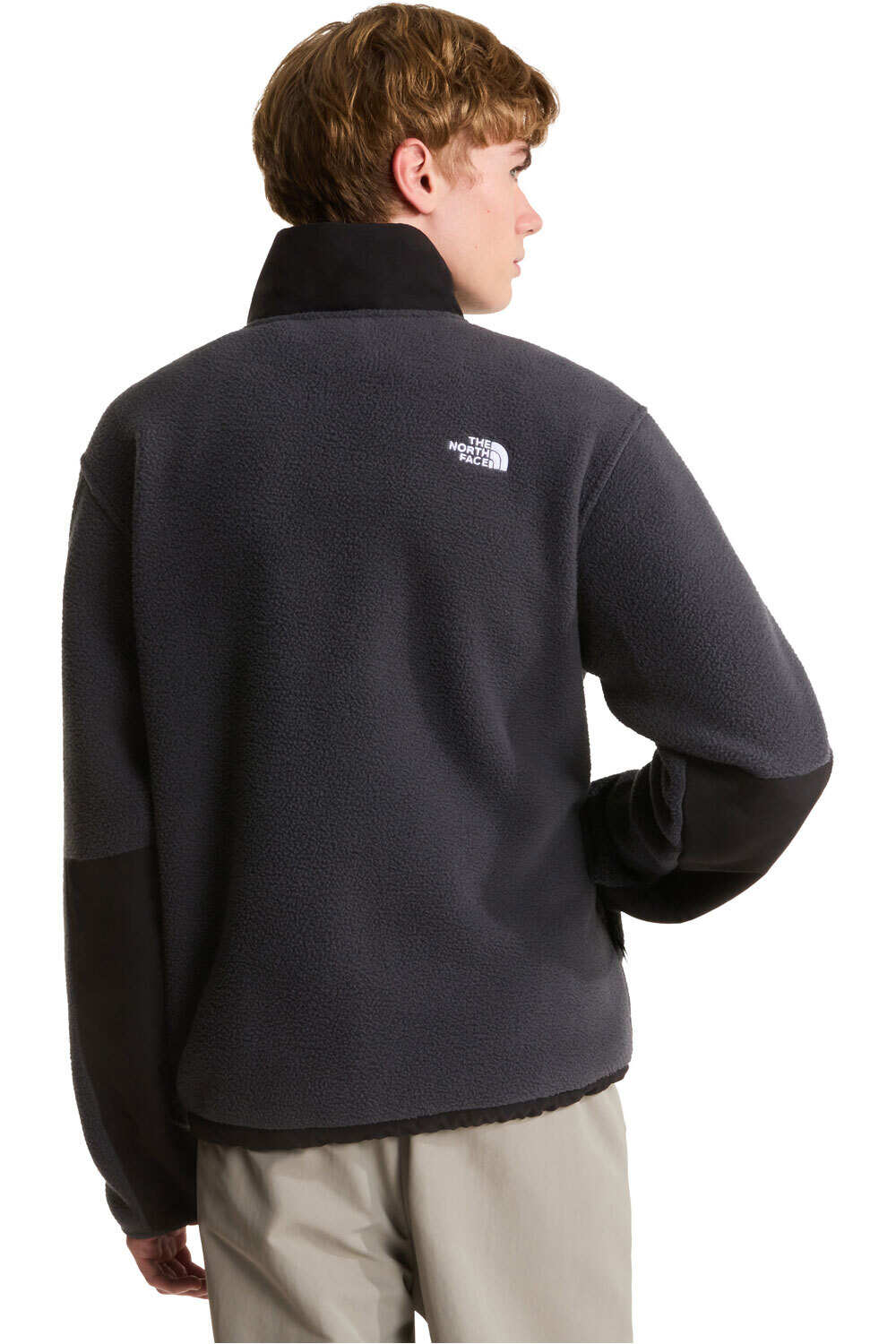 The North Face forro polar hombre YUMIORI OFF PEAK GRIS vista trasera