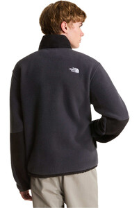 The North Face forro polar hombre YUMIORI OFF PEAK GRIS vista trasera