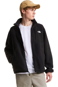 The North Face forro polar hombre YUMIORI OFF PEAK MARRON vista detalle