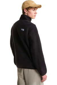 The North Face forro polar hombre YUMIORI OFF PEAK MARRON vista trasera