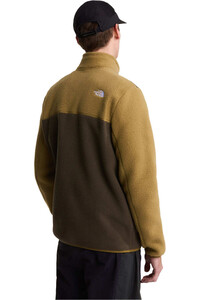 The North Face forro polar hombre YUMIORI VERDE vista trasera