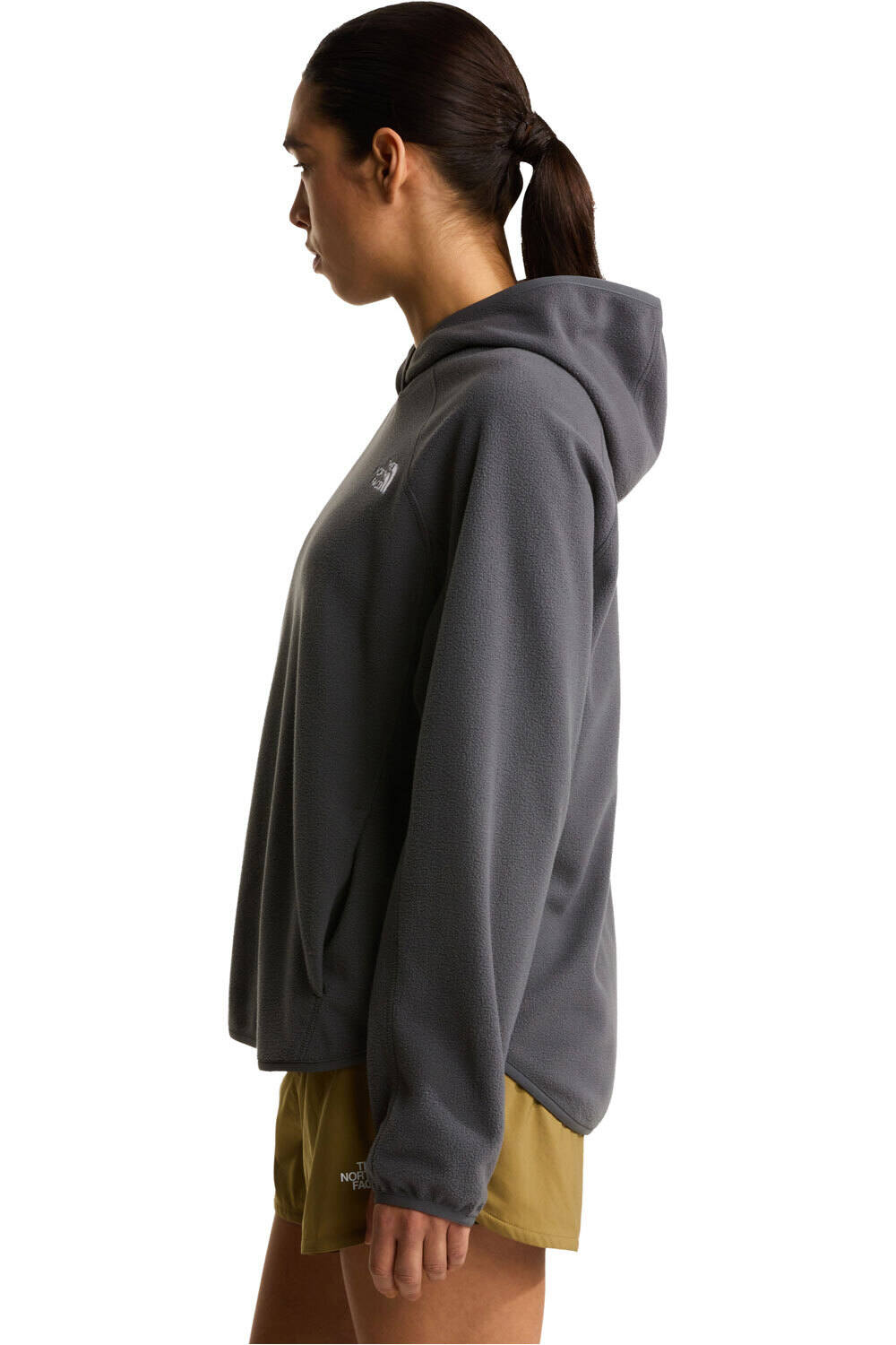 The North Face forro polar mujer OXARA GRIS vista detalle