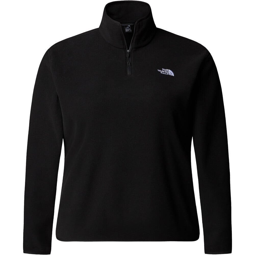 The North Face forro polar mujer PLUS GLACIER MARRON vista detalle