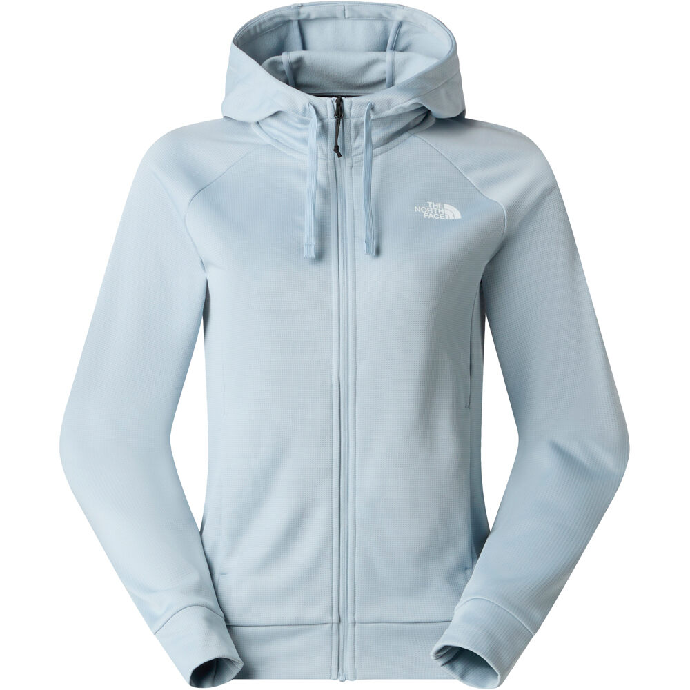 The North Face forro polar mujer REAXION 2.0 GRIS 04