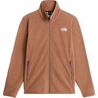 The North Face forro polar mujer W GLACIER FLEECE JACKET MARRON 03