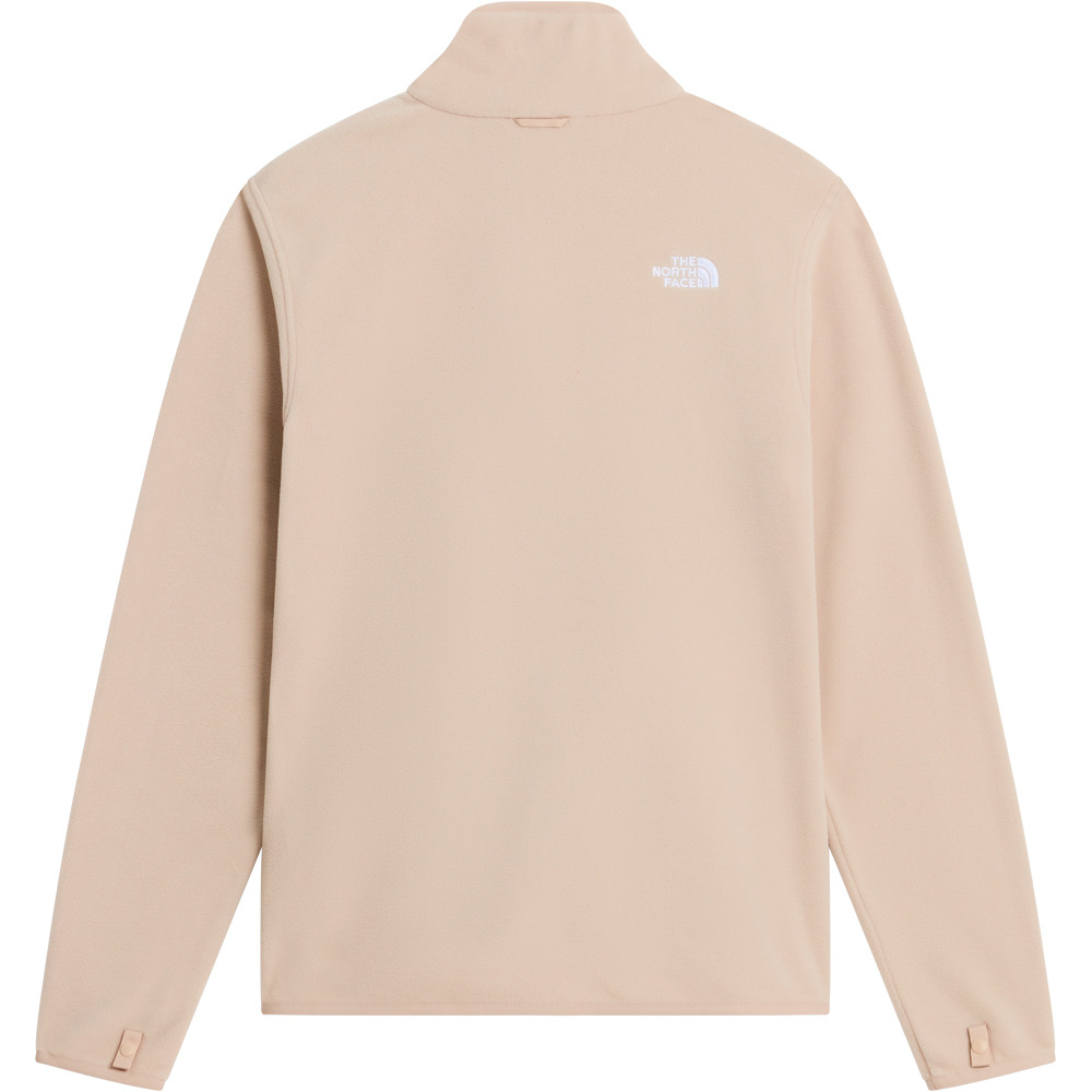 The North Face forro polar mujer W GLACIER FLEECE JACKET MARRON 04