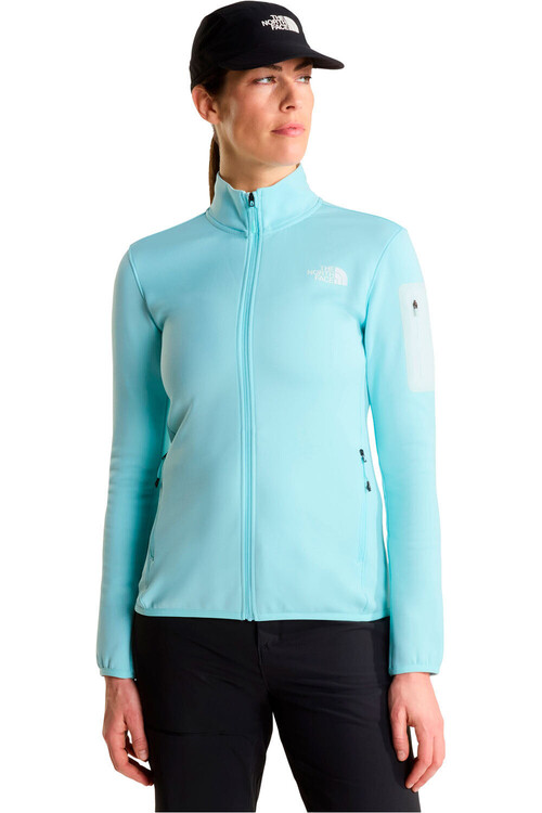 THE NORTH FACE W MISTYESCAPE FLEECE azul