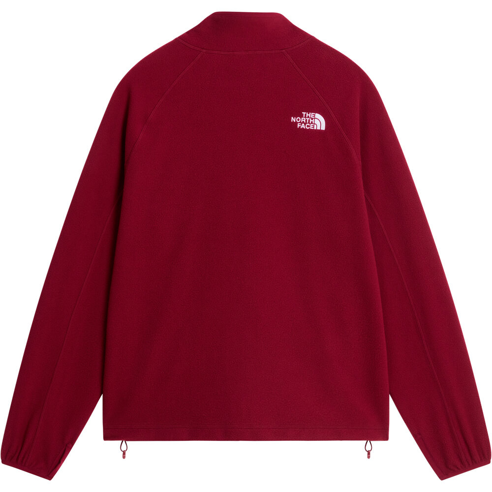 The North Face forro polar mujer W OXARA FULL ZIP FLEECE ROJO 04