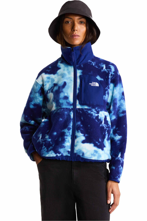 THE NORTH FACE W YUMIORI OFF PEAK FULL ZIP JACKET -PRNT azul