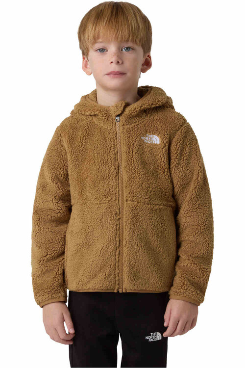 THE NORTH FACE KID CAMPSHIRE F/Z marron