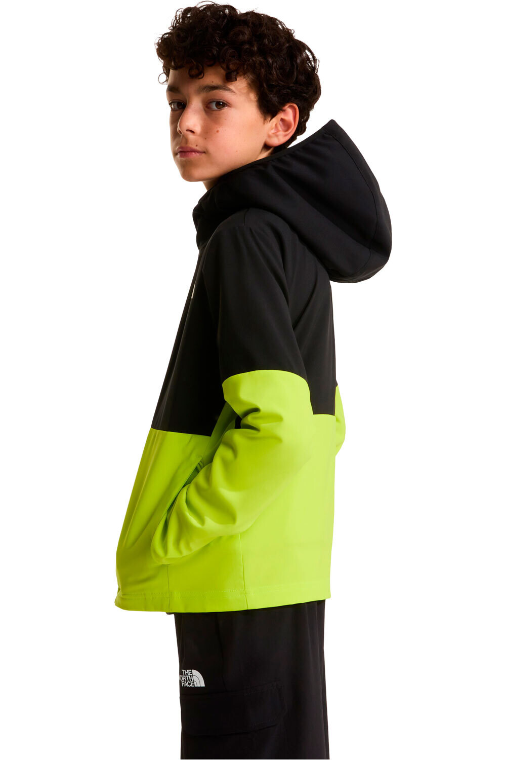The North Face forro polar niño ON THE TRAIL NEGRO vista detalle