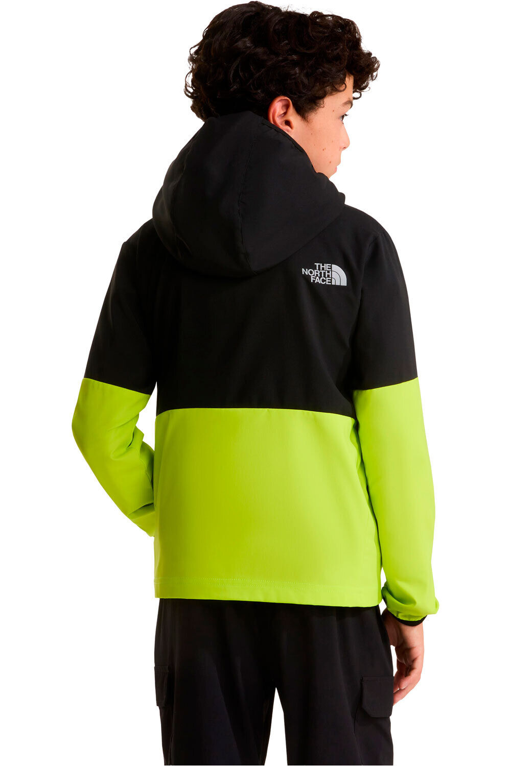 The North Face forro polar niño ON THE TRAIL NEGRO vista trasera