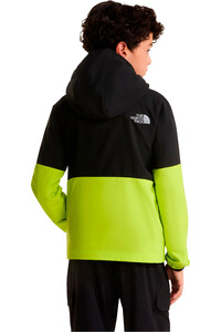 The North Face forro polar niño ON THE TRAIL NEGRO vista trasera