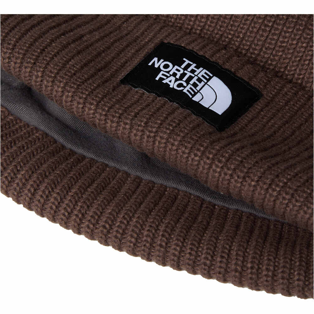 The North Face gorro esquí hombre SALTY LINED MARRON vista detalle