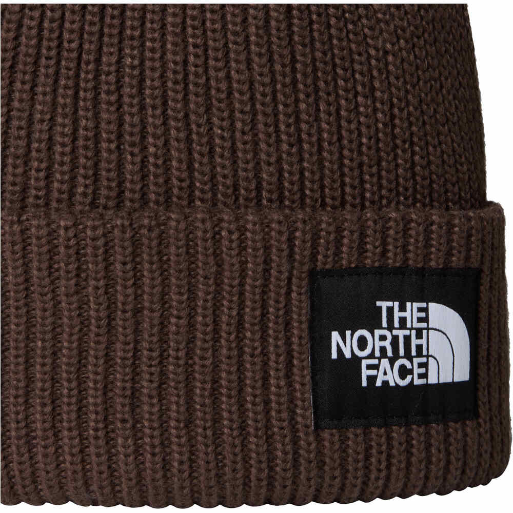 The North Face gorro esquí hombre SALTY LINED MARRON vista trasera