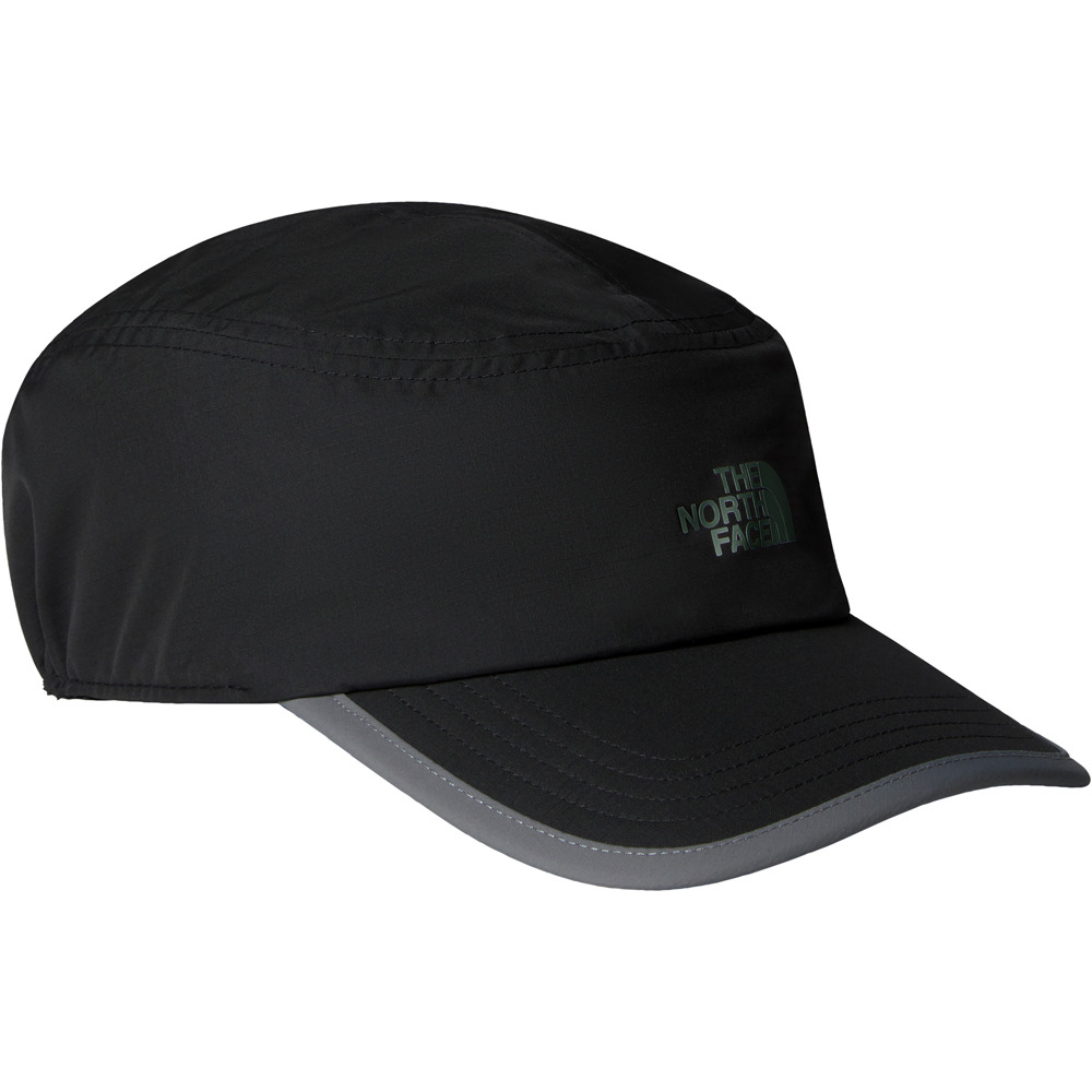 The North Face gorros montaña ANTORA RAIN HAT NEGRO vista frontal