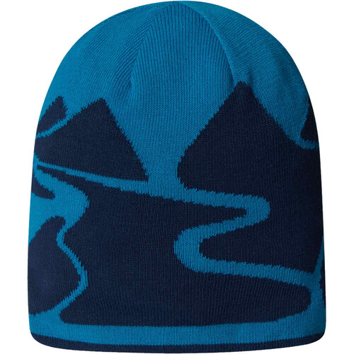 The North Face gorros montaña REVERSIBLE HIGHLINE BEANIE AZUL