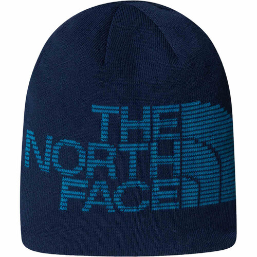 The North Face gorros montaña REVERSIBLE HIGHLINE BEANIE AZUL